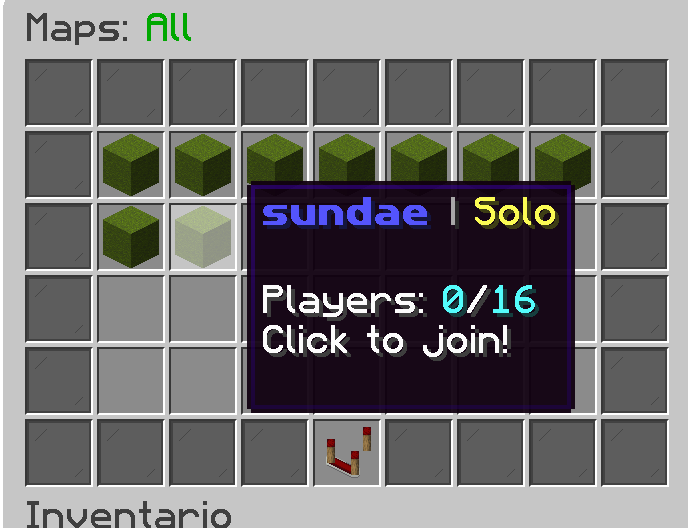 SkyWars selector de mapas