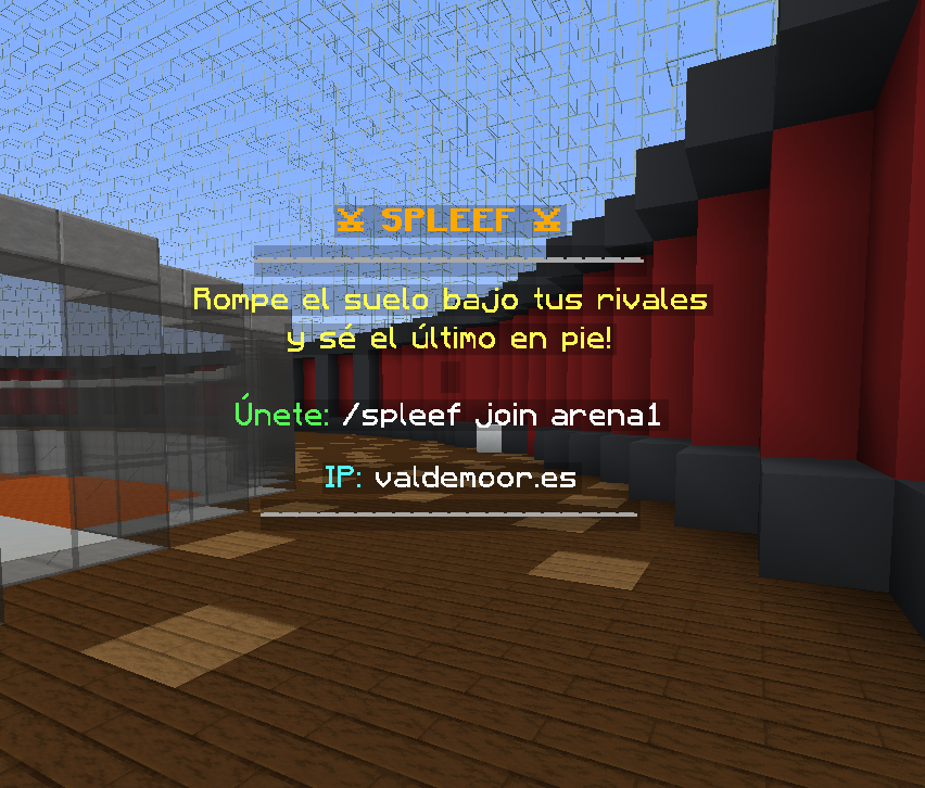 Spleef selector de mapas